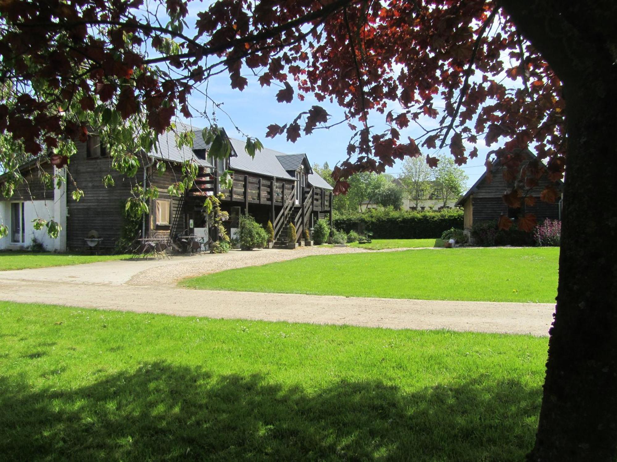 Ferme De La Cacheterie, Bed & Breakfast Fleury-la-Foret ภายนอก รูปภาพ
